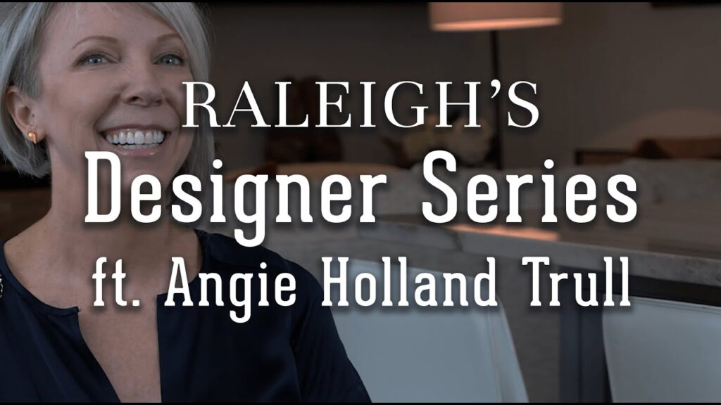 Angie, a designer at Green Front Furniture store Raleigh