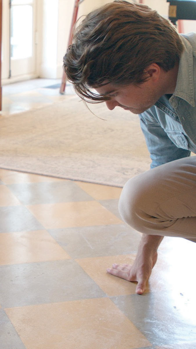 Flooring in a historic renovation