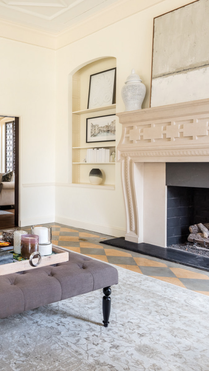 secret door in a historic home