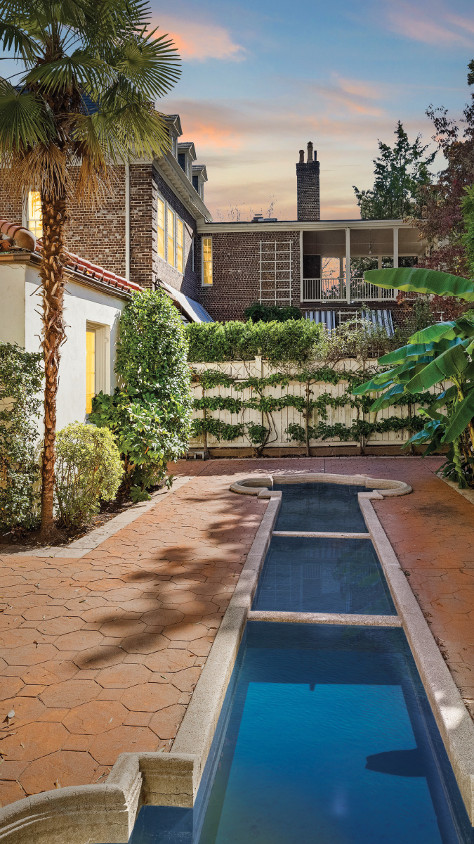 Outdoor patio design