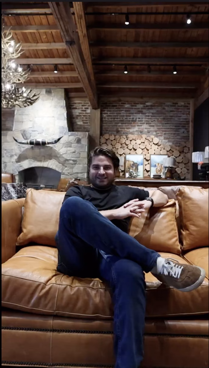 The perfect leather furniture and sofa from a Virginia furniture store curated furniture selection.