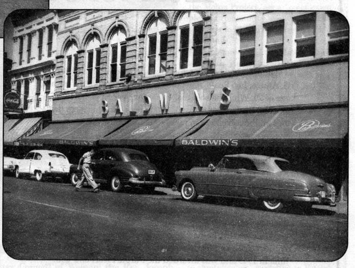 Baldwins department store a Farmville Furniture store in Farmville VA.