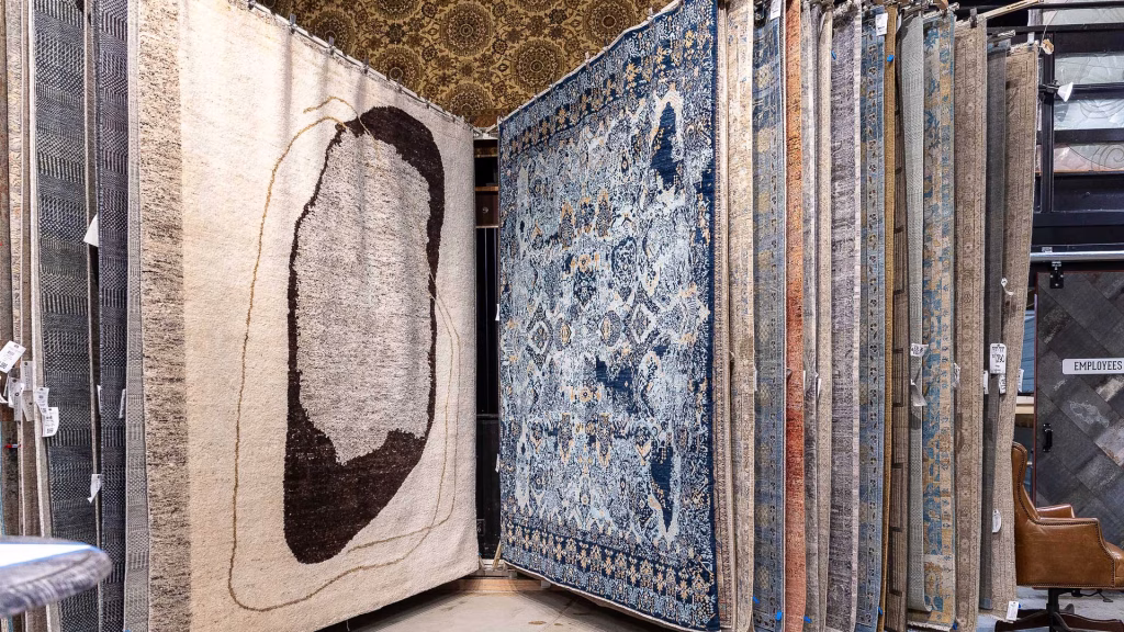 Hand-knotted rugs from a Farmville rugs