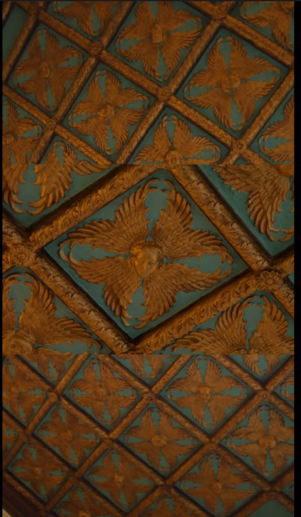 The ceiling determines the room.