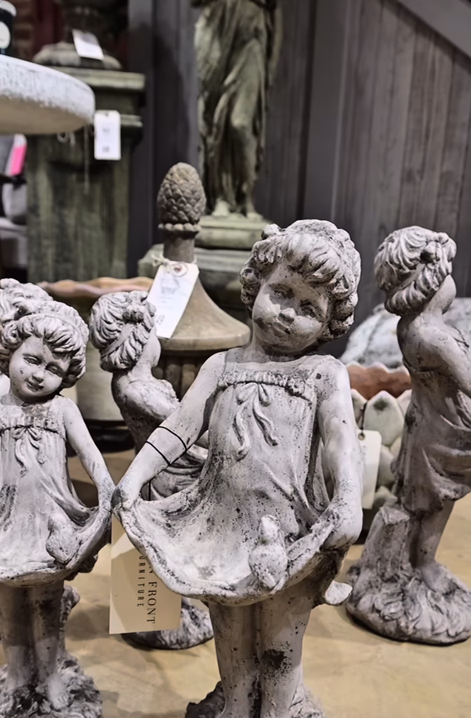 Stylish unique outdoor garden decor for every season.