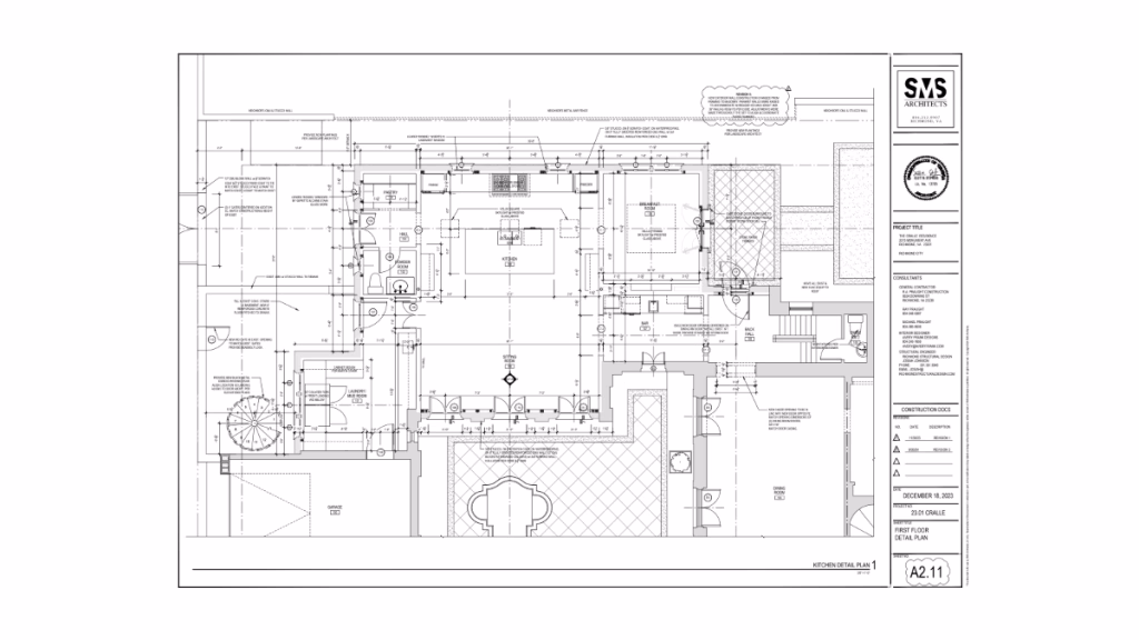 Custom kitchen design for a historic 1920s home.